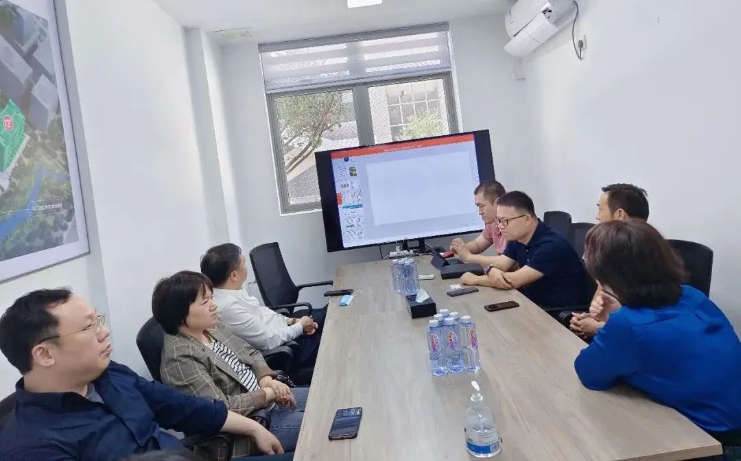 【领导关怀】市商务局领导走访调研雄韬·东江先进制造科技城(图2)