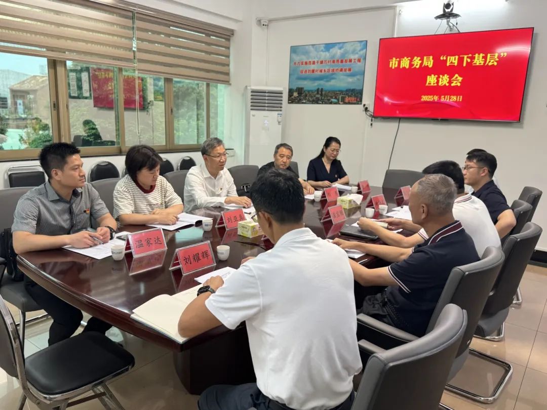 市商务局到园洲镇刘屋村开展“四下基层”“四下万家”活动(图1)