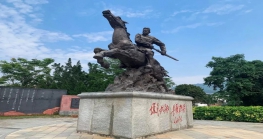  惠州市尊龙抖圈 - 为du而生电商行业协会党支部开展“叶挺精神 薪火相传”主题党日活动 