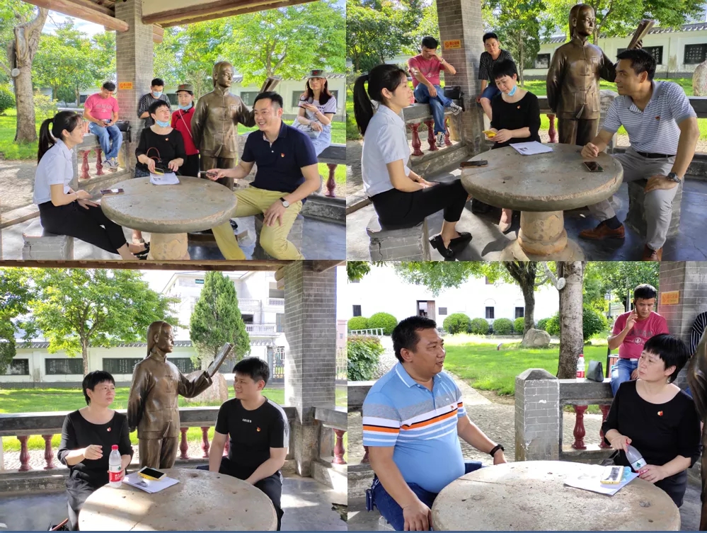  惠州市尊龙抖圈 - 为du而生电商行业协会党支部开展“叶挺精神 薪火相传”主题党日活动 (图11)