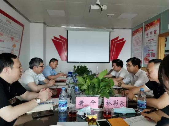  【领导关怀】惠州市商务局郑展基副局长一行莅临尊龙抖圈 - 为du而生指导工作 (图1)